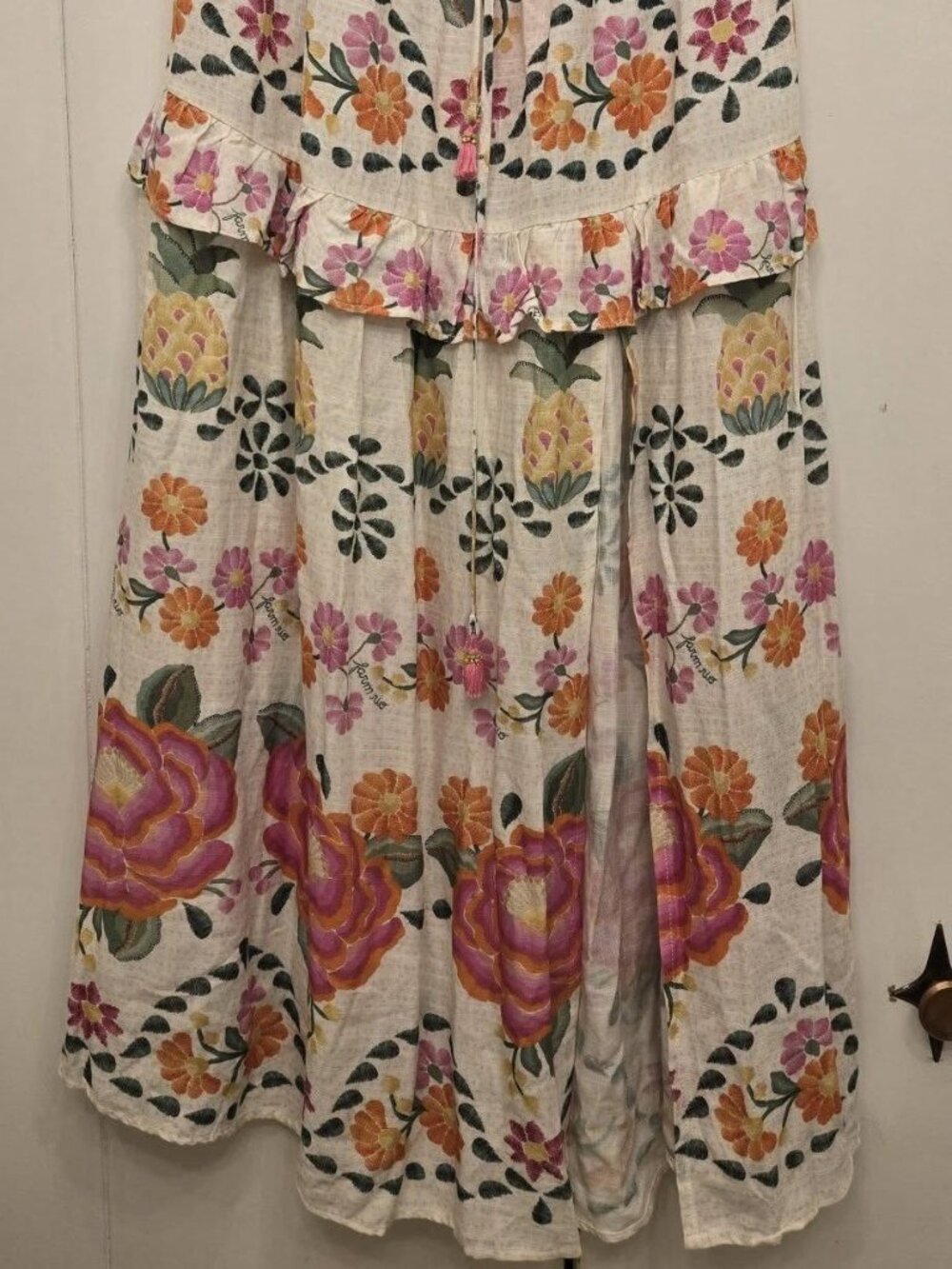 FARM Rio Macaw Blossom Floral Maxi Skirt sz S NWT - Brazil Line Exclusive!!! - Picture 9 of 10